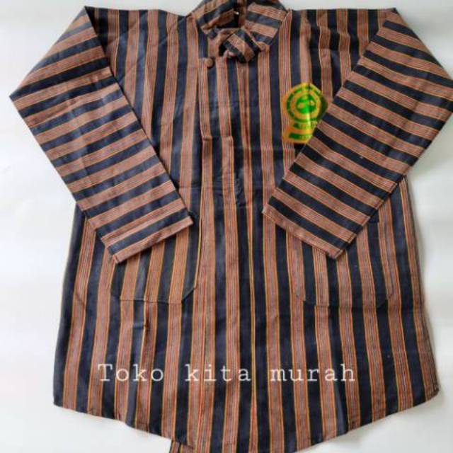 Real Pict // Baju Adat Jawa Surjan Lurik Dewasa // Baju Tradisional Jawa // Baju Beskap