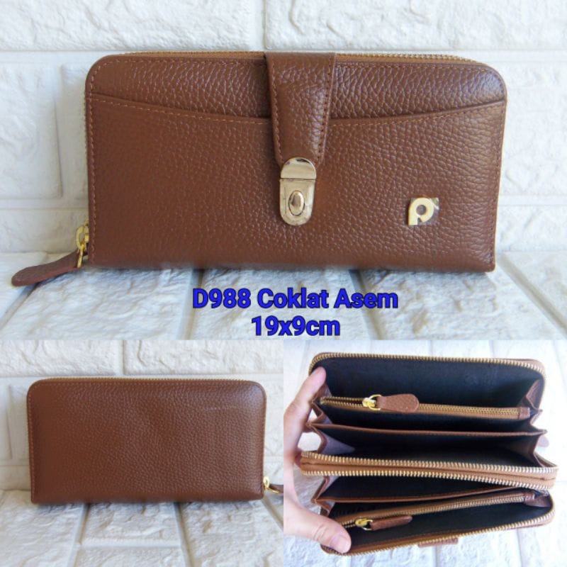 Dompet Kulit Merk Papillon D988 ORIGINAL | Dompet papilon ori | Dompet Wanita | Dompet kondangan wan