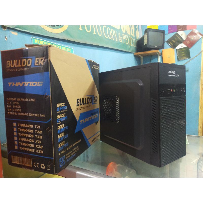 PC/CPU Intel core i3 Ram Ddr3 8Gb Harddisk 500Gb Siap Pakai