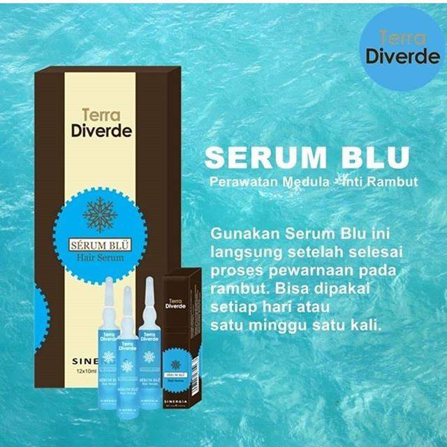 TERRA DIVERDE SERUM BLU HAIR SERUM 10 ML