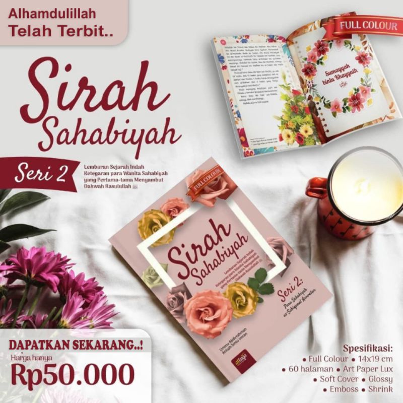 Sirah Sahabiyah 1 dan 2 Bonus Kertas Binder