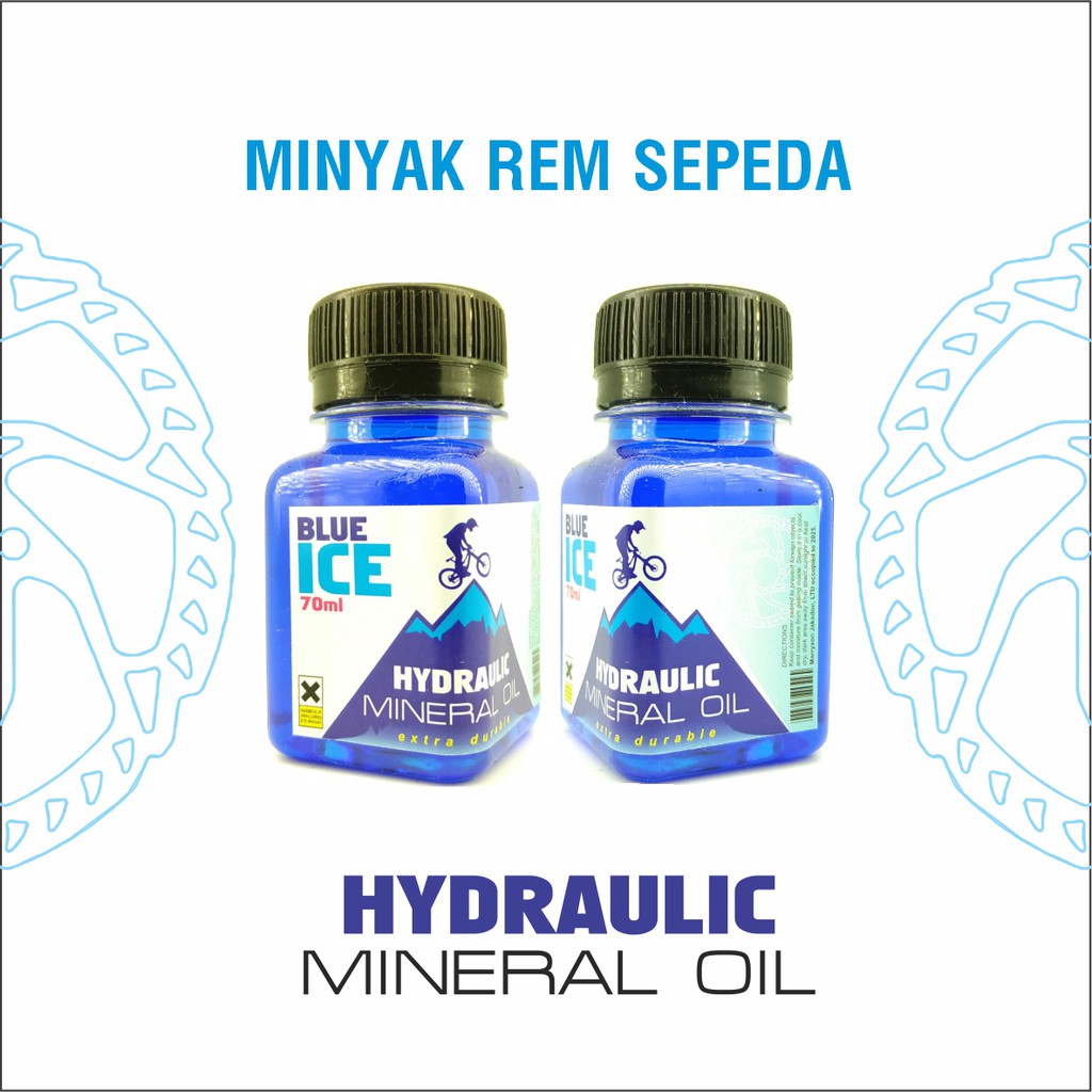 Minyak Rem Sepeda Hidrolis Blue Ice 70ml extra durable