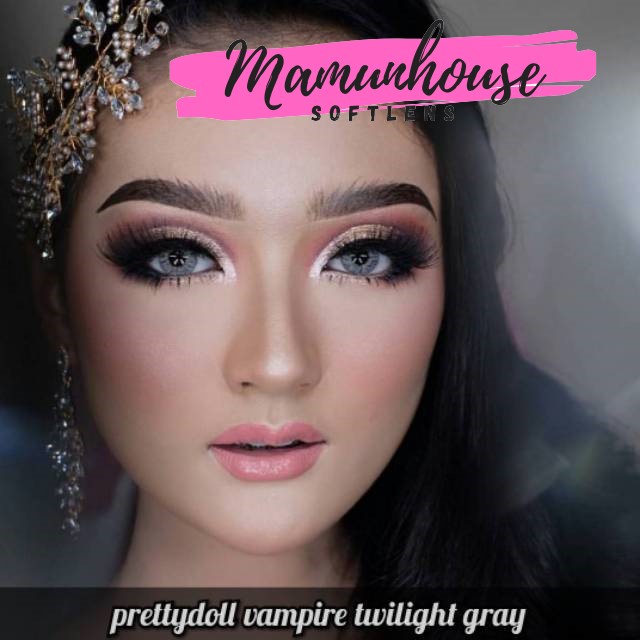 ORIGINAL Softlens Pengantin Princess Vampire Twilight Gray Brown Minus Murah Wedding