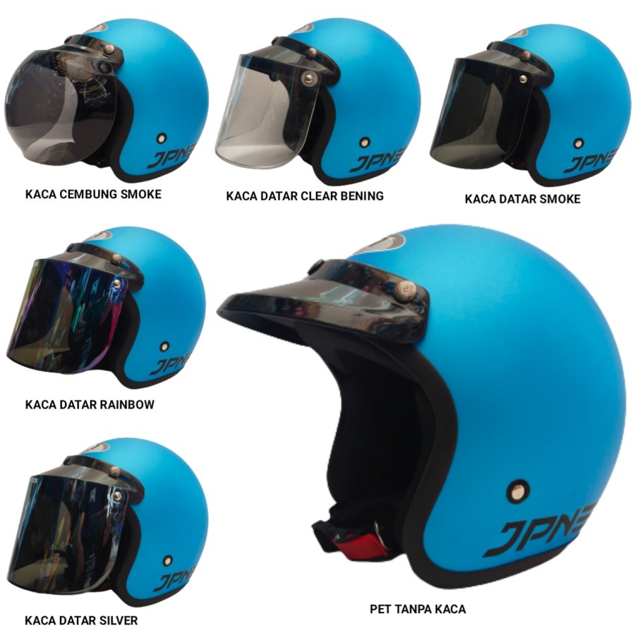 Helm Bogo JPN Ice Blue Doff