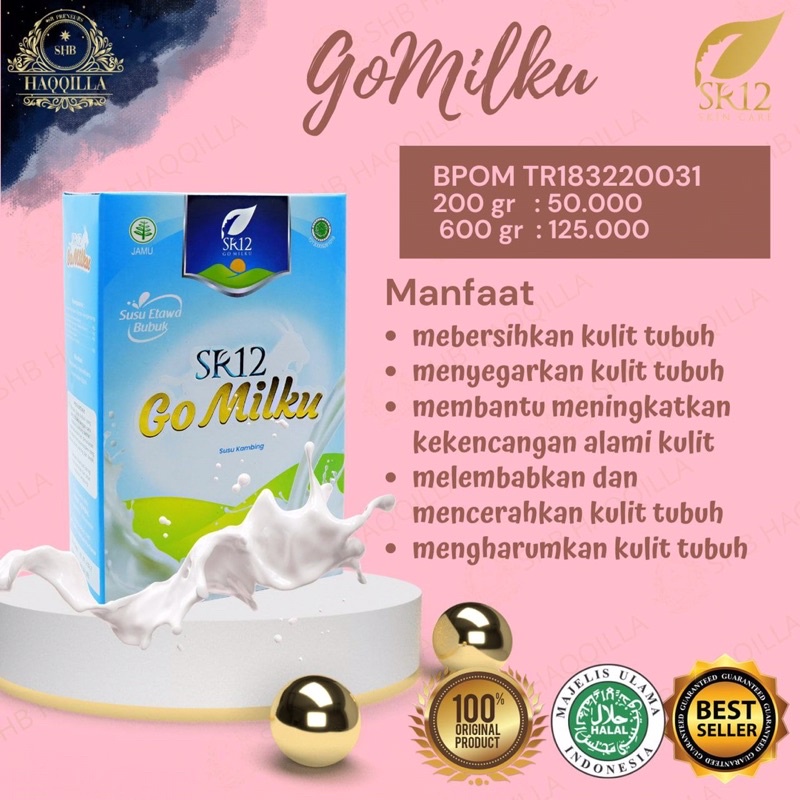 

SR12 Gomilku susu kambing etawa 200gr 600gr