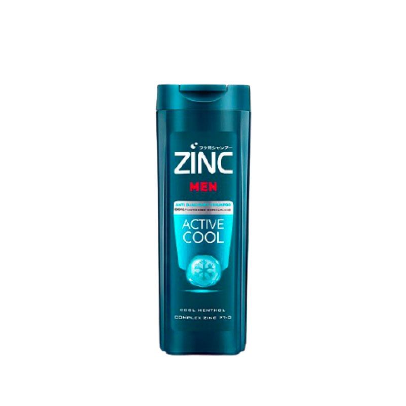 Jual Zinc Shampoo Men Active Cool 340mL Shopee Indonesia