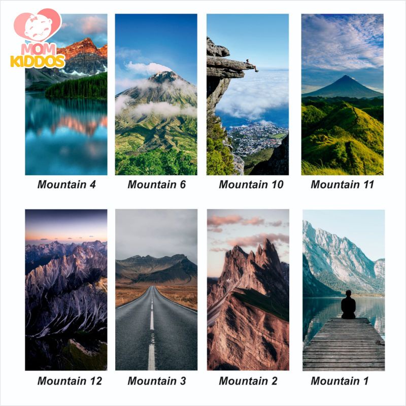 HIASAN DINDING GAMBAR PEMANDANGAN GUNUNG PAJANGAN DINDING WALLDECOR PEMANDANGAN HIASAN GAMBAR PEMAND