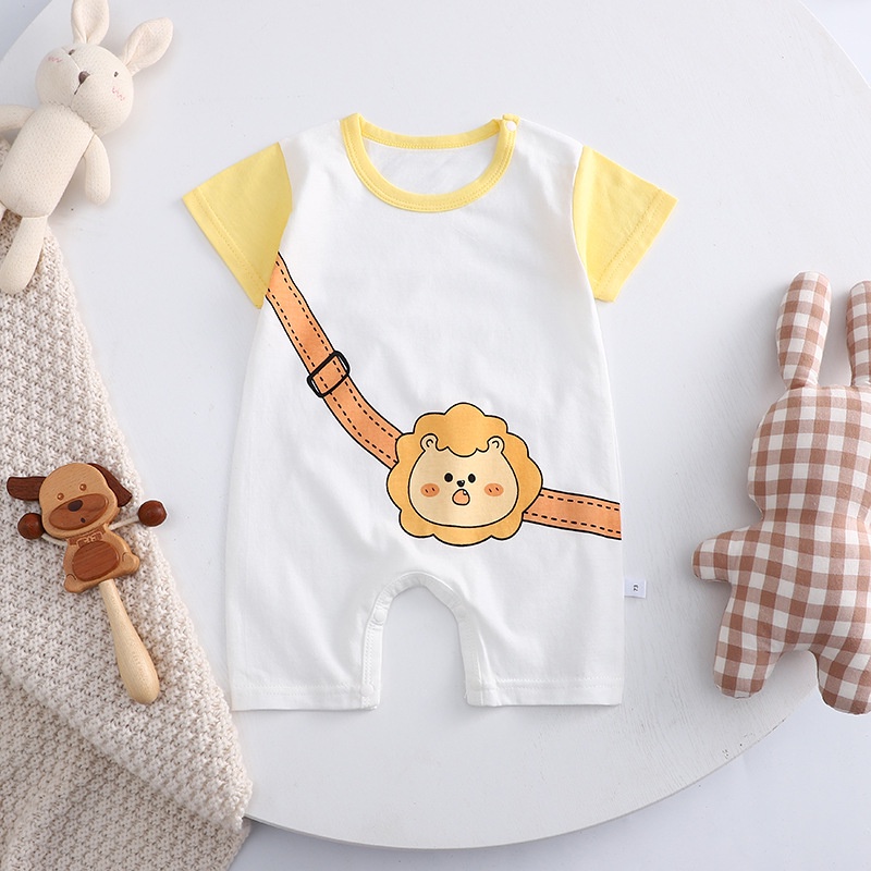 Jumpsuit Jumper Cotton Bayi Baby Usia 0-12 Bulan Impor Import Lillegifts