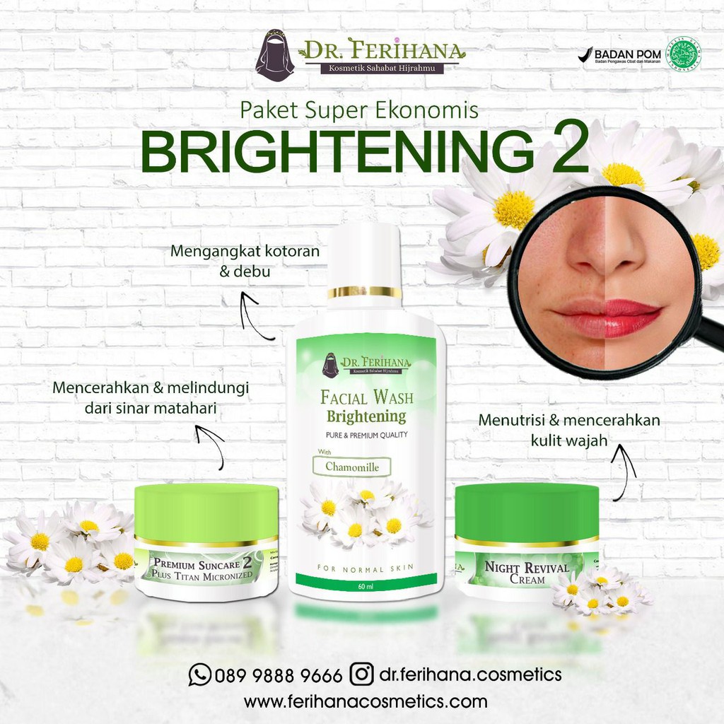 skincare dr ferihana