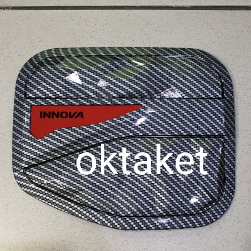 tank cover all new innova 2016 2018 2021 gr Sport diamond model new list Merah - Putih