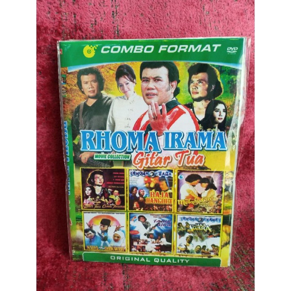 KASET DVD COLECTION FLEM RHOMA IRAMA GITAR TUA
