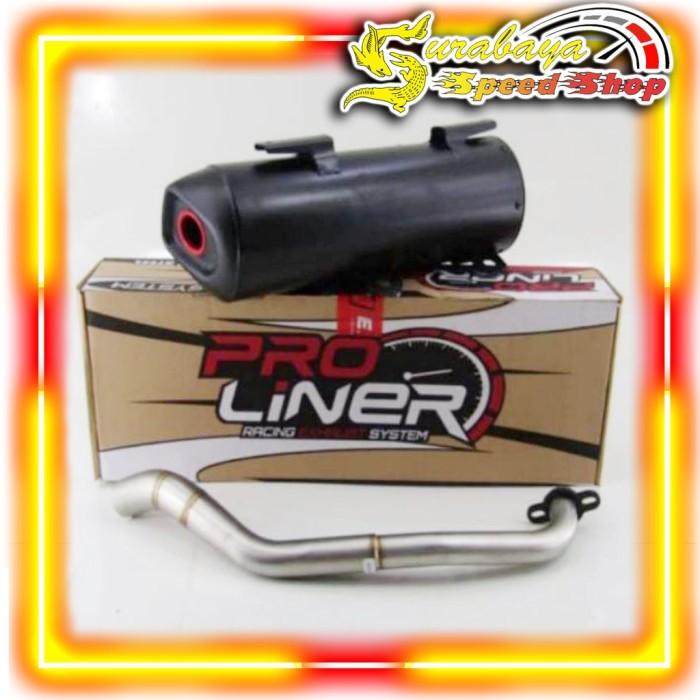Proliner Knalpot Neo Standar Racing Type Silent All New Nmax Hitam Aer