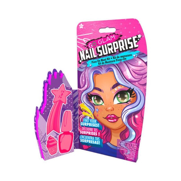 Mainan Anak Go Glam Nail Surprise Cool Maker Nail art Kutek