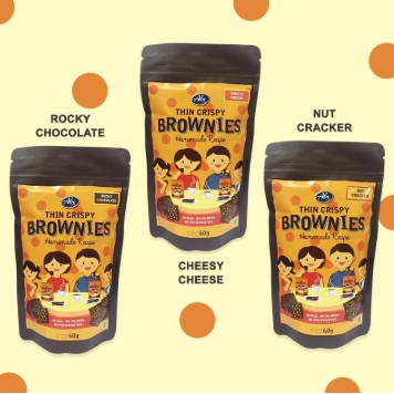 Abe Thin Crispy Brownies Cemilan Anak | Shopee Indonesia