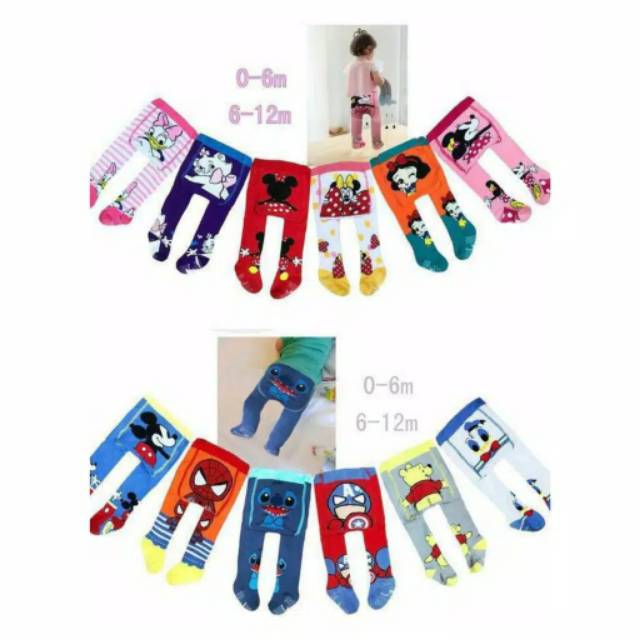 1PACK ISI 4 LEGGING POLOS COTTON RICH BAYI LEGGING TUTUP KAKI BAYI NEWBORN LEGGING ANAK KNEE PAD