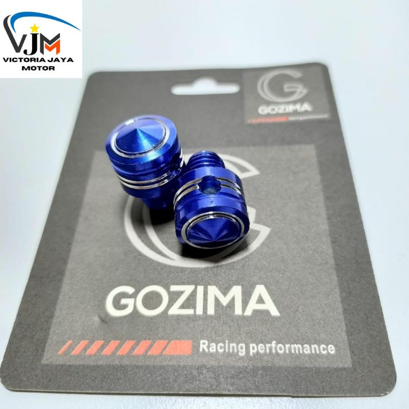 Tutup baut Spion Gozima type 02 Per Set Ulir Sutra Honda / Yamaha Motor Universal