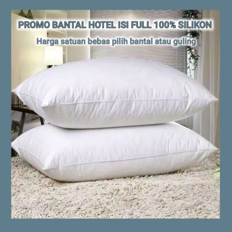 bantal tidur kepala  hotel berbintang 100  silikon super mewah kualitas bagus bantal guling