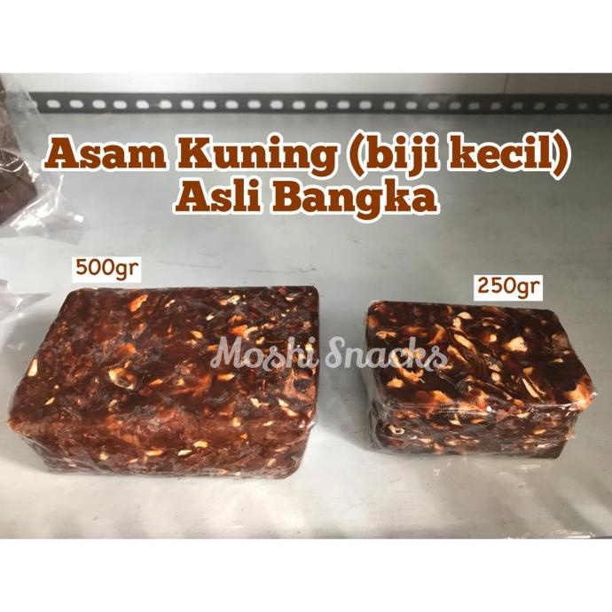 

Asam Kuning Asli Bangka 250gr / Tamarind / Asem Kuning Bangka