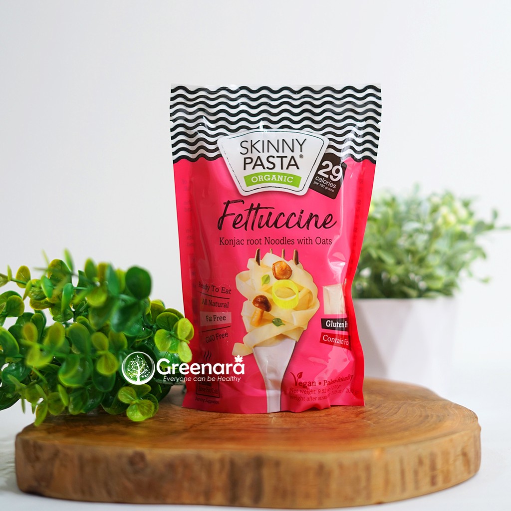 

Alsiha Sehat Alami Organik Skinny Pasta Organic Konjac Fettuccine 29cal 200gr