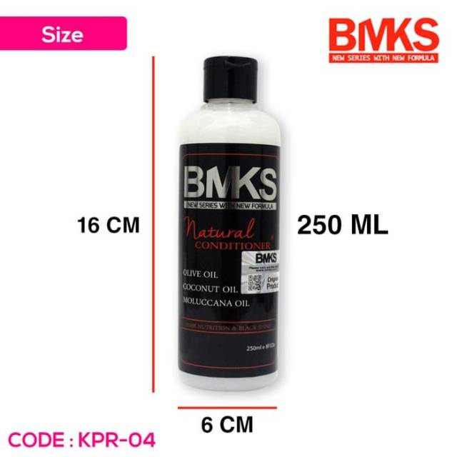 BMKS Black Magic Natural Conditioner Penyubur Rambut Setelah Keramas - 250ml