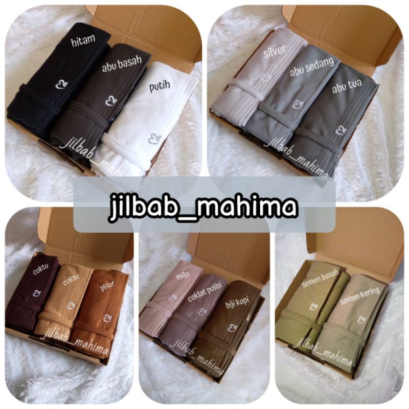 Jilbab bergo kaos hijab instan Mahima-5