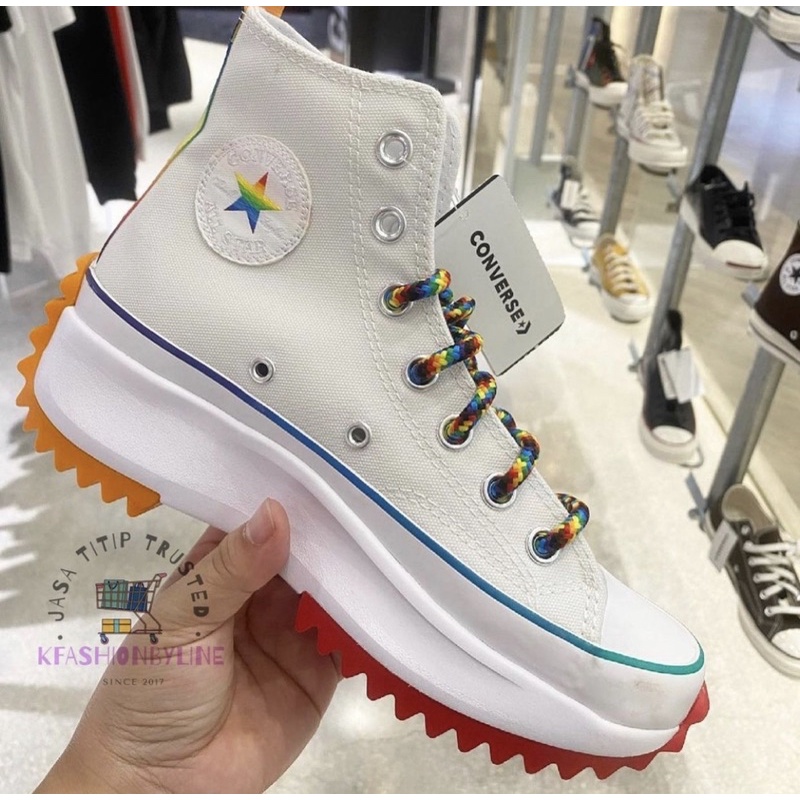 converse pride run star