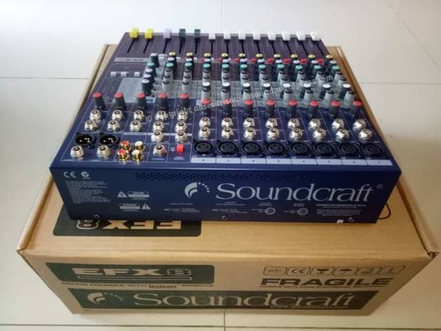 Mixer soundcraft EFX 8 8CHANEL