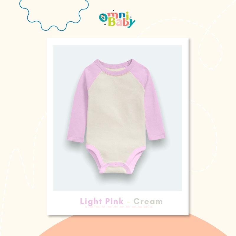 OMNIBABY Jumper Panjang Bayi Fashion Polos SNI!