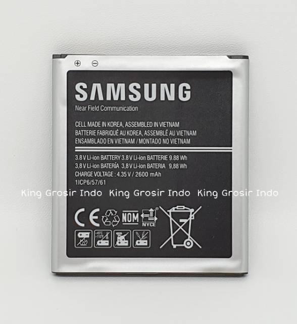 dc88 - Baterai Samsung J5 / J2 Prime / G530 Grand Prime Support NFC Original 100% Battery J2 Prime