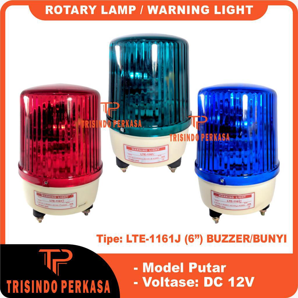 Lampu Menara/Hias/Plang Toko LTE-1161J 6&quot; inch (6in) Buzzer Bunyi