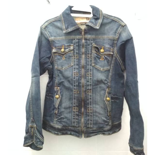 Preloved Jaket Jeans Wanita Lois