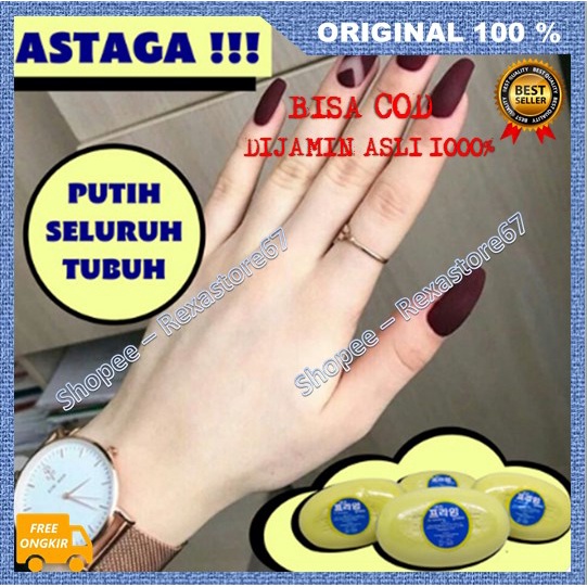 [BISA COD] Sabun Yellow Beauty Mencerahkan dan Melembabkan ASLI