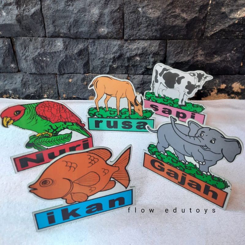 MAKET BERDIRI BINATANG / TEMA BINATANG / BINATANG