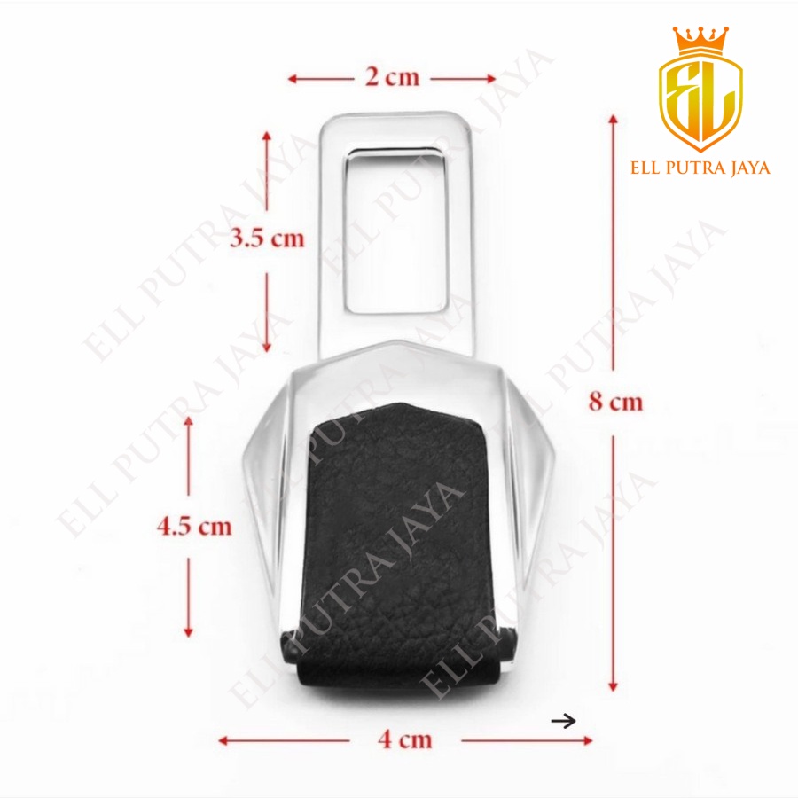 COLOKAN SEATBELT BUZZER / SEAT BELT BUCKLE MOBIL LAPIS KULIT TOYOTA