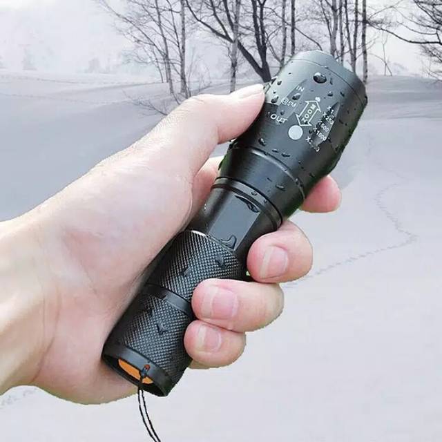 Senter Led outdoor Tactical Cree