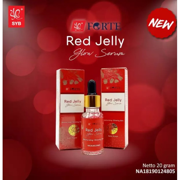 ✿ MADAME ✿ RED JELLY GLOW SERUM BY SYB FORTEe /serum jelly merah bpom / ORIGINAL