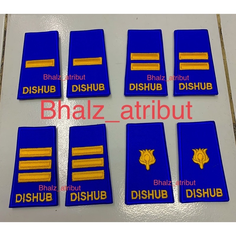 RB pangkat DISHUB bordir golongan 3A 3B 3C 3D