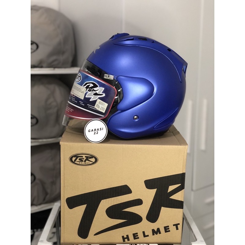HELM TSR RAM4 BLUE MATTE/DOFF