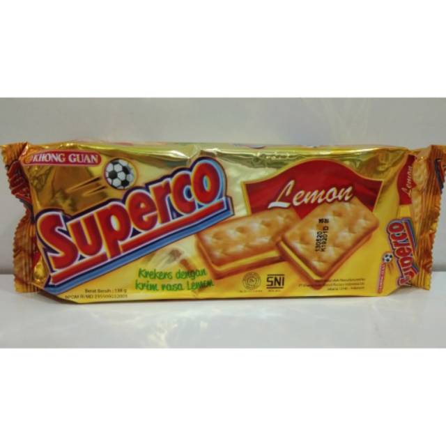 

Khong Guan Superco Lemon Crakers 138 gr