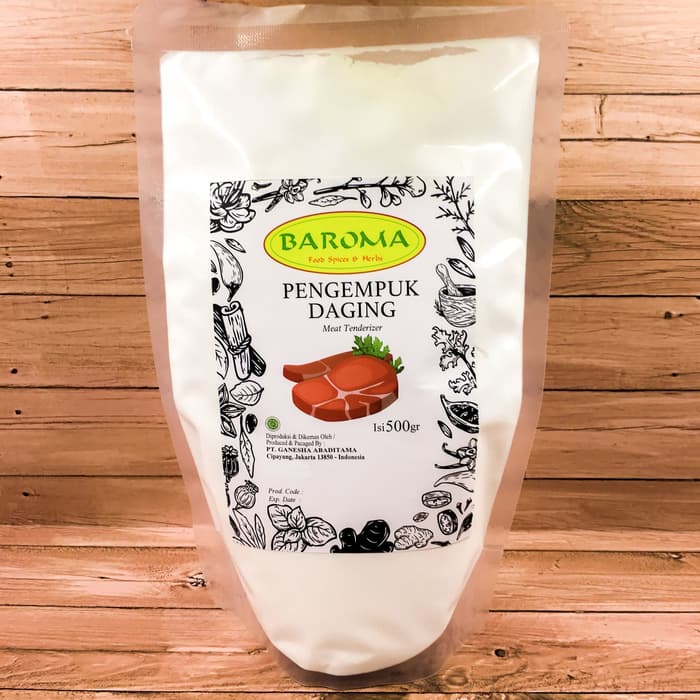 

Roxx.ea - .ea - .ea - Pengempuk Daging / Meat Tenderizer 500Gr - Baroma Bumbu Rempah