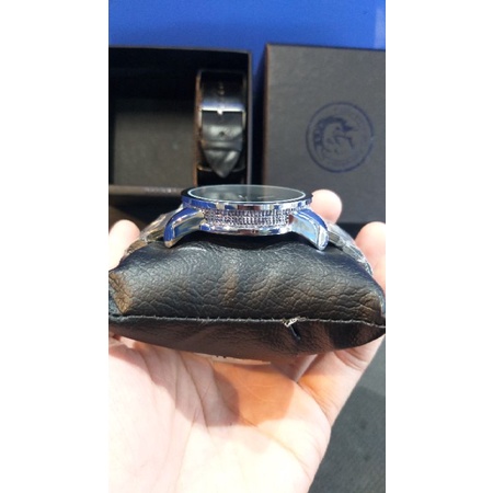 Jam tangan pria/New Diesel,Strap Stainles steel back,Bonus tali +box