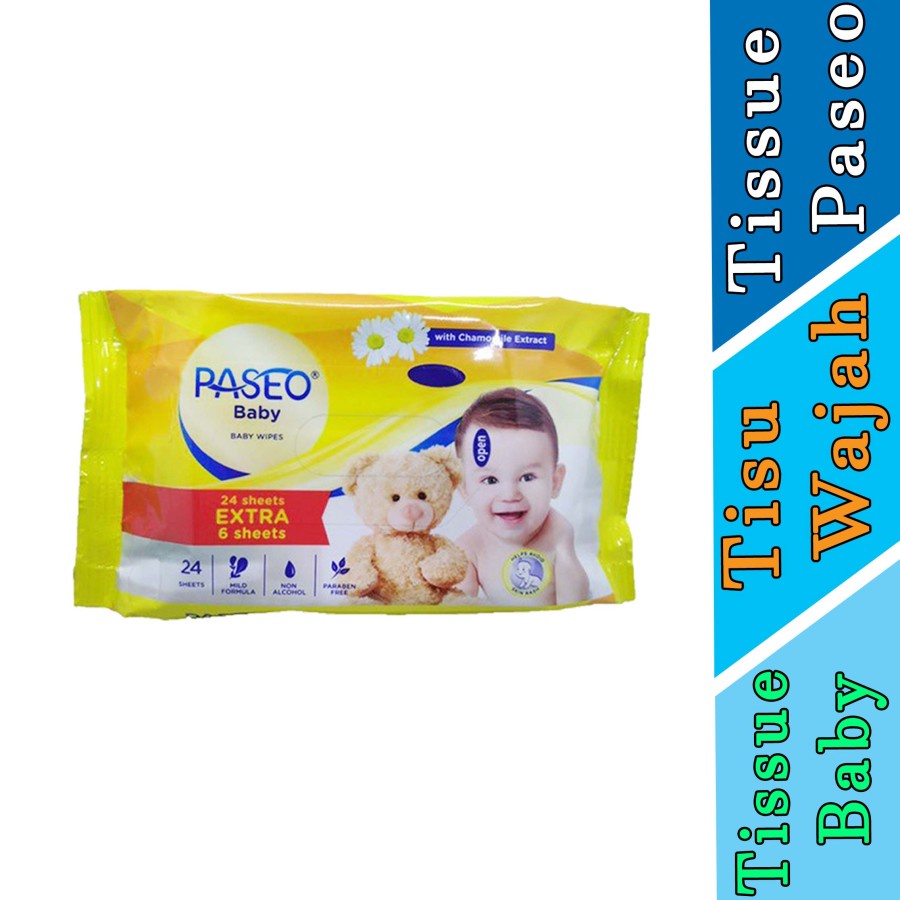 Tissue Paseo -Tisu Basah -Tisu kering