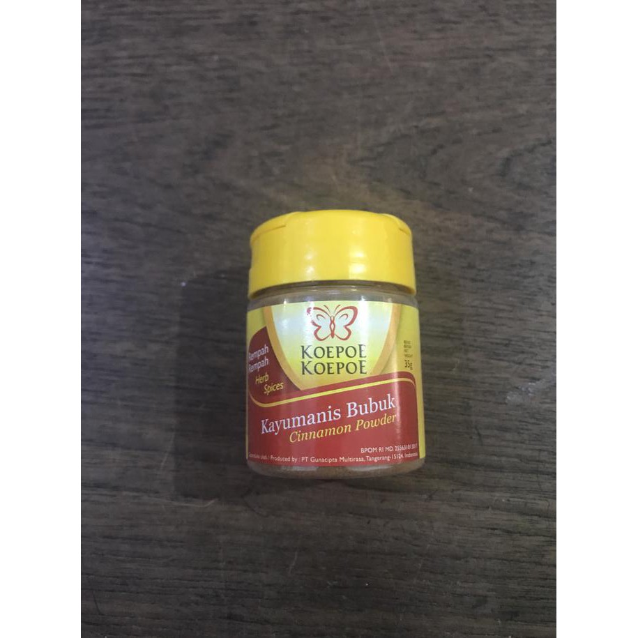 

BERKUALITAS! Kayu Manis Bubuk Koepoe Koepoe 35gr