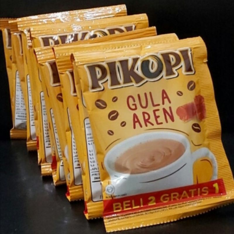 PROMO Pikopi Gula Aren Kopi Kapal Api 1 Renteng Isi 15 Sachet / Beli 3 Renteng free (2 pcs kopi Tulu