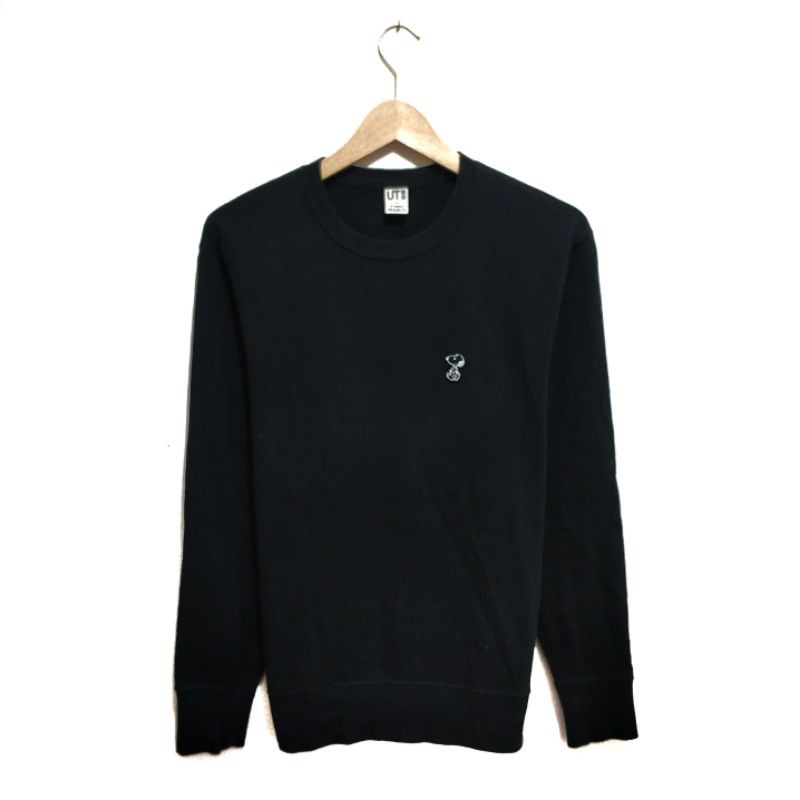 crewneck uniqlo x kaws x peanuts