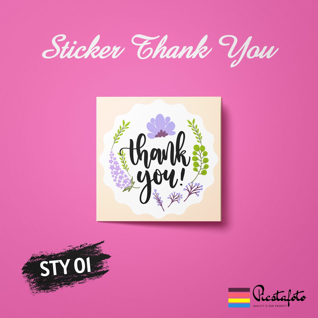 

Stiker Ucapan Thank You Code STY 01