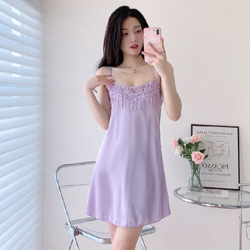 Blackpink Piyama Wanita Ramping Lingerie Baju Rumah Nyaman Modis Baju Tidur Import 1238
