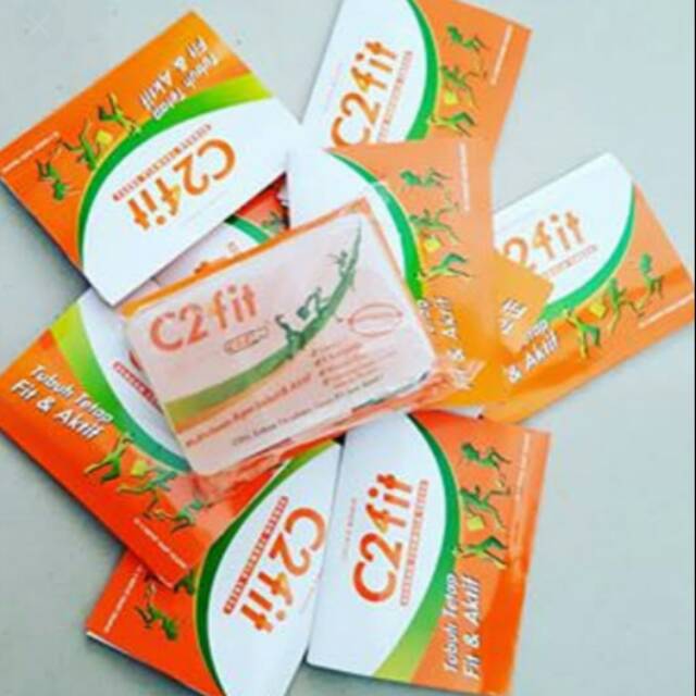 C2fit 1box isi 12strip"TERMURAH"