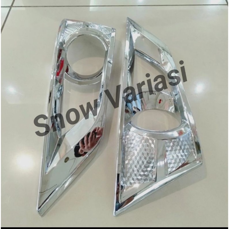 Cover ring foglamp sigra lama chrome