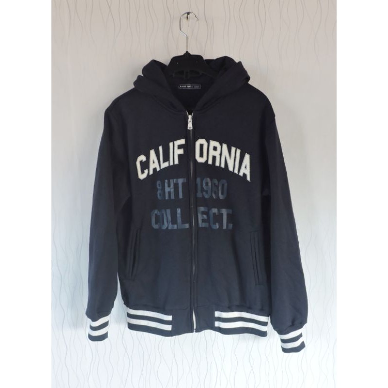 Original Quality Hangten Varsity Hoodie Sweatshirt Jacket Second Branded Original